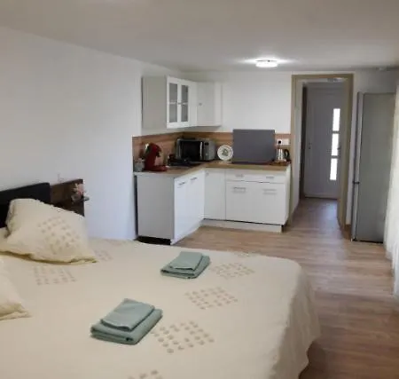 Maison d'hotes - chambre-kitchenette-salle de bain-espace extèrieur-3